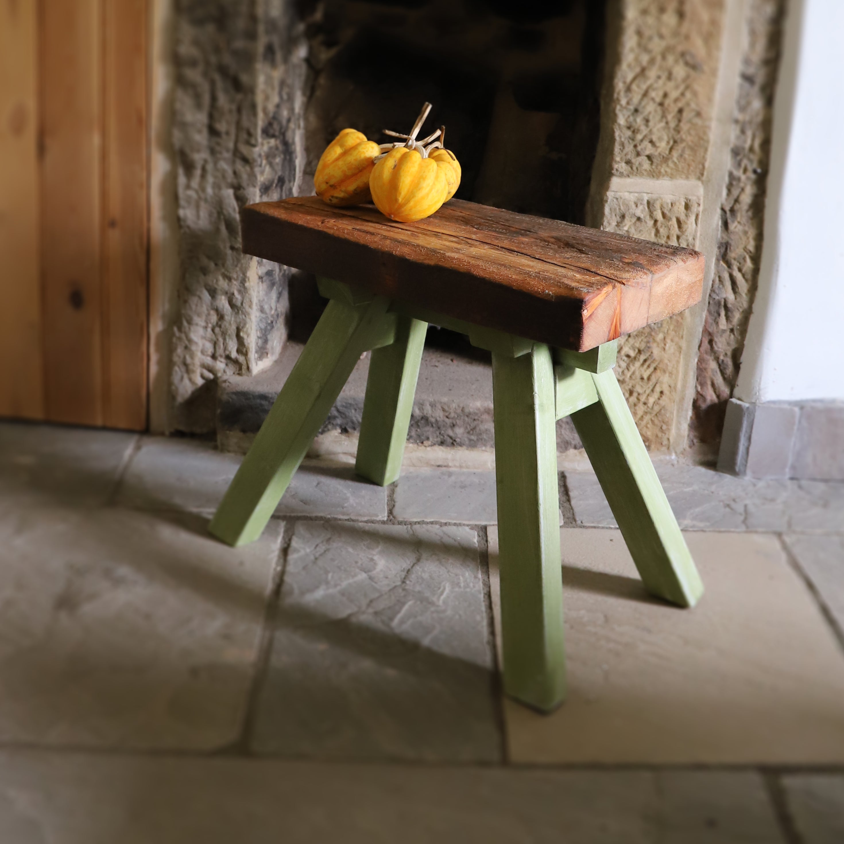 Sawhorse Stool Bench Handcrafted